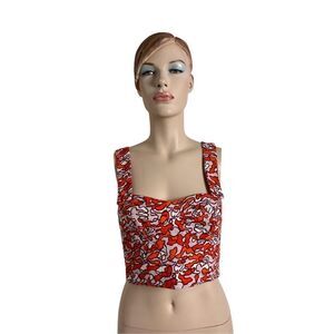 Elle Sasson Women’s Crop Blouse Size 6